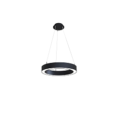 Luminaire � suspension LAUTARO 600/80 UP/DOWN OPAL M3 IP20, noir gradable