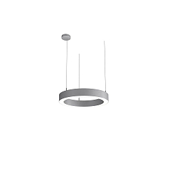 Luminaire � suspension LAUTARO 600/80 UP/DOWN PRISMA P3 IP20, gris clair gradable