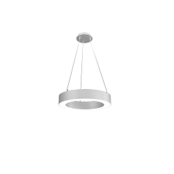 Luminaire � suspension LAUTARO 600/100 DOWN OPAL M3 IP20, gris clair gradable