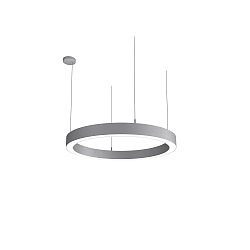 Luminaire � suspension LAUTARO 900/80 DOWN OPAL P3 IP20, gris clair gradable