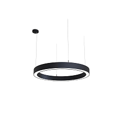 Luminaire � suspension LAUTARO 900/80 DOWN OPAL P3 IP20, noir gradable