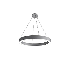 Luminaire � suspension LAUTARO 900/80 DOWN OPAL M3 IP20, gris clair gradable