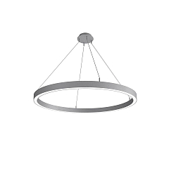 Luminaire � suspension LAUTARO 1200/60 DOWN PRISMA M4 IP20, gris clair gradable
