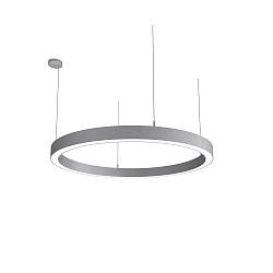Luminaire � suspension LAUTARO 1200/80 DOWN OPAL P4 IP20, gris clair gradable