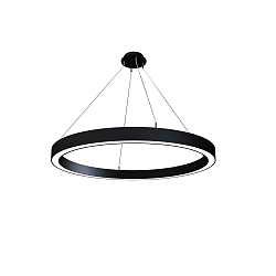 pendant luminaire LAUTARO 1200/80 UP/DOWN OPAL M4 IP20, black dimmable