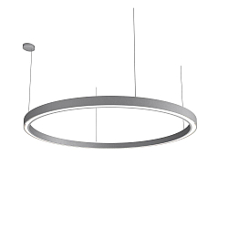 pendant luminaire LAUTARO 1500/60 UP/DOWN PRISMA P5 IP20, light grey dimmable