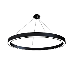 pendant luminaire LAUTARO 1500/80 UP/DOWN PRISMA M5 IP20, black dimmable