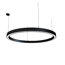 Luminaire � suspension LAUTARO 1500/80 UP/DOWN PRISMA P5 IP20, noir gradable