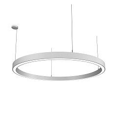 Luminaire � suspension LAUTARO 1500/80 UP/DOWN PRISMA P5 IP20, blanche gradable