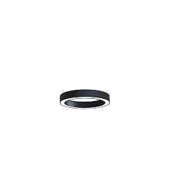 Luminaire de plafond LAUTARO 600/80 OPAL IP20, noir gradable