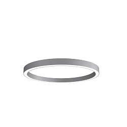 Luminaire de plafond LAUTARO 1200/80 OPAL IP20, gris clair gradable