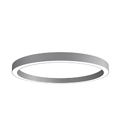 Luminaire de plafond LAUTARO 1500/100 PRISMA IP20, gris clair gradable