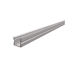 Profil en U AU-02-10, argent mat