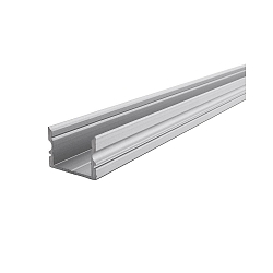 Profil en U AU-02-12, argent mat