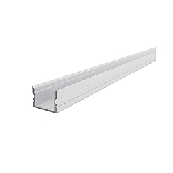 Profil en U AU-02-15, blanc mat