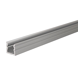 Profil en U AU-02-05, 5-5,7 mm haut, argent anodis�