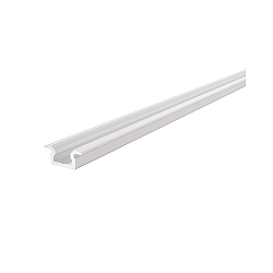 Profil en T ET-01-05 plat, blanc mat