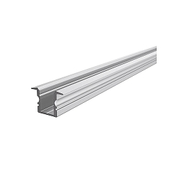 Profil en T ET-02-08 haut, argent mat