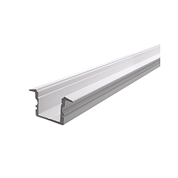 Profil en T ET-02-12 haut, blanc mat