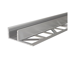 Profil�s de carrelage EL-03-12, argent anodis�