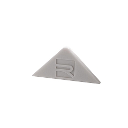 Embout AU-01-10 2 pièces, gris