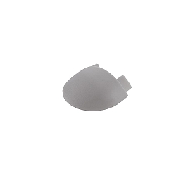 Embout AM-01-10 2 pièces, gris