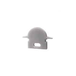 Embout ET-01-05 2 pièces, gris