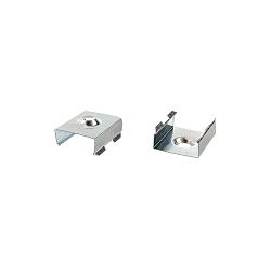 Clip de fixation C-10 lot de 2, aluminium