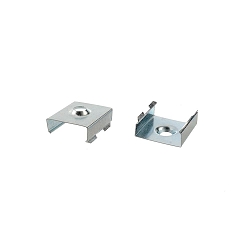 Clip de fixation C-12 lot de 2, aluminium