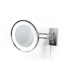 Miroir avec �clairage BS 36 LED 5 fois IP 44, chrome 