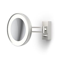 Miroir avec �clairage BS 36 LED 7 fois IP 44, nickel satin� 
