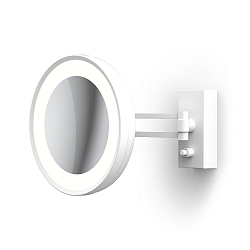 Miroir avec �clairage BS 36 LED 7 fois IP 44, blanc mat 