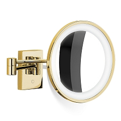 Miroir avec �clairage BS 40 LED 7 fois IP 44, or 