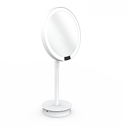 Miroir avec �clairage JUST LOOK PLUS SR miroir avec grossissement 5x IP20, blanc mat gradable