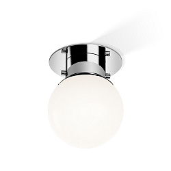 Luminaire de plafond GLOBE 20 E27 IP44, chrome 