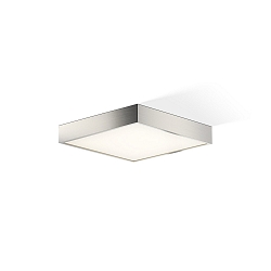 Luminaire de plafond CUT 30 N LED IP 44, nickel satiné gradable