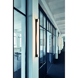 Luminaire mural OMEGA 200 S14s 100cm 2 sockel IP20, chrome 
