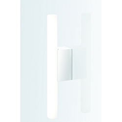 Luminaire mural OMEGA 2 S14d 30-60cm 1 sockel IP20, chrome 