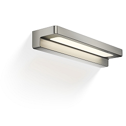 Luminaire mural FORM 34 LED IP44, nickel satin� gradable