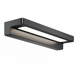 Luminaire mural FORM 34 LED IP44, noir mat gradable