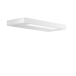 Luminaire mural SLIM 24 N LED IP44, blanc mat 