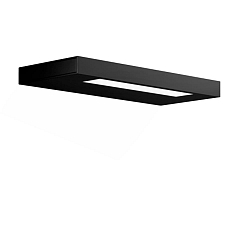 Luminaire mural SLIM 24 N LED IP44, noir mat 