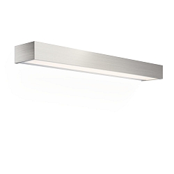 Luminaire mural BOX 60 N LED IP44, nickel satin� gradable