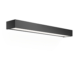 Luminaire mural BOX 60 N LED IP44, noir mat gradable
