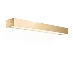 Luminaire mural BOX 60 N LED IP44, or mat gradable