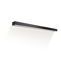 Luminaire mural BOX 120 N LED IP44, noir mat gradable
