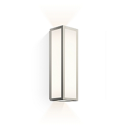 Applique et plafonnier BAUHAUS 1 N LED IP44, nickel satiné gradable