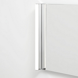 Luminaire mural SLAT IP44, chrome gradable