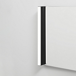 Luminaire mural SLAT IP44, noir mat gradable