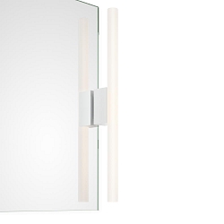 Luminaire de miroir OMEGA 1 S14d 30-60 cm 1 sockel IP20, chrome 